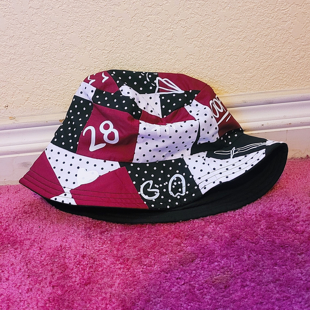 1D Louis Tomlinson Fan Made Reversible Bucket Hat
